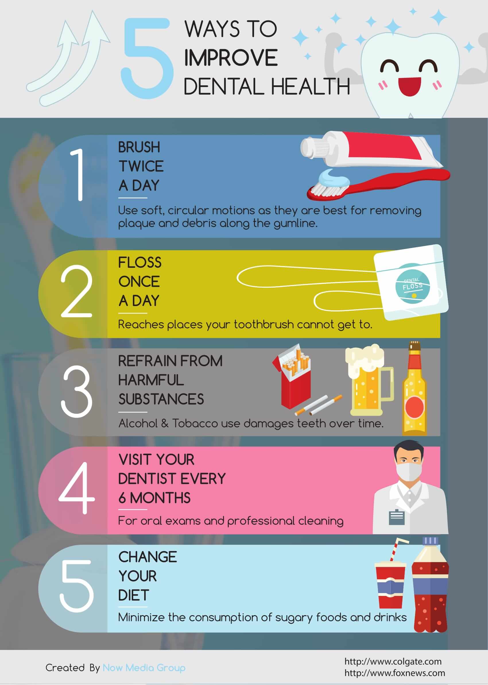 5 ways to improve your dental health