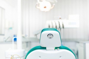 dental chair with equipments